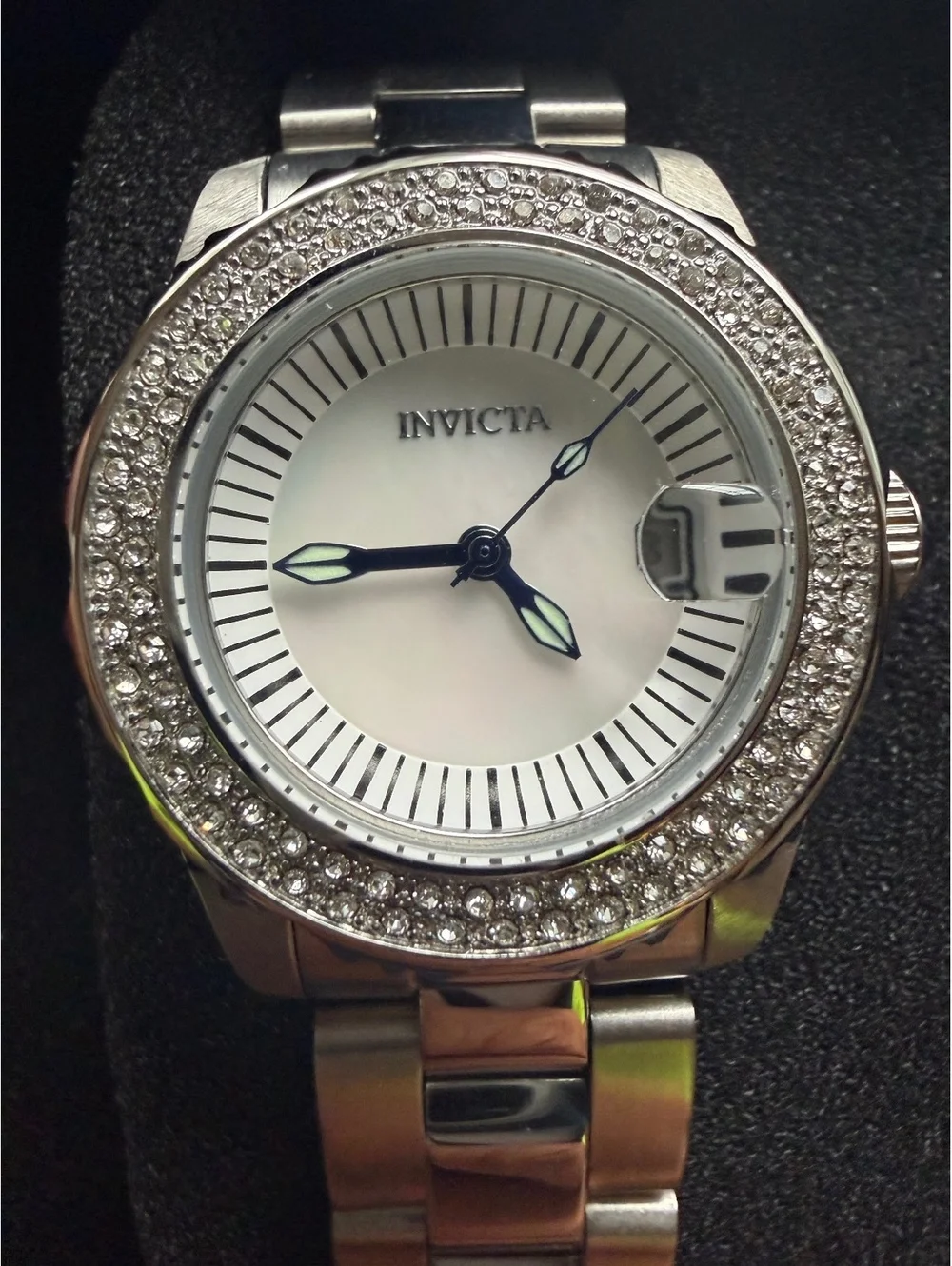 $279 INVICTA ANGEL SWISS RONDA WITH MOTHER OF PEARL DIAL 30mm